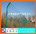 在线询盘浸塑双边丝护栏网 苏州龙桥交通设施的专业护栏网解决方案